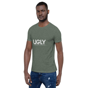 UGLY short-sleeve men's T-Shirt white writing